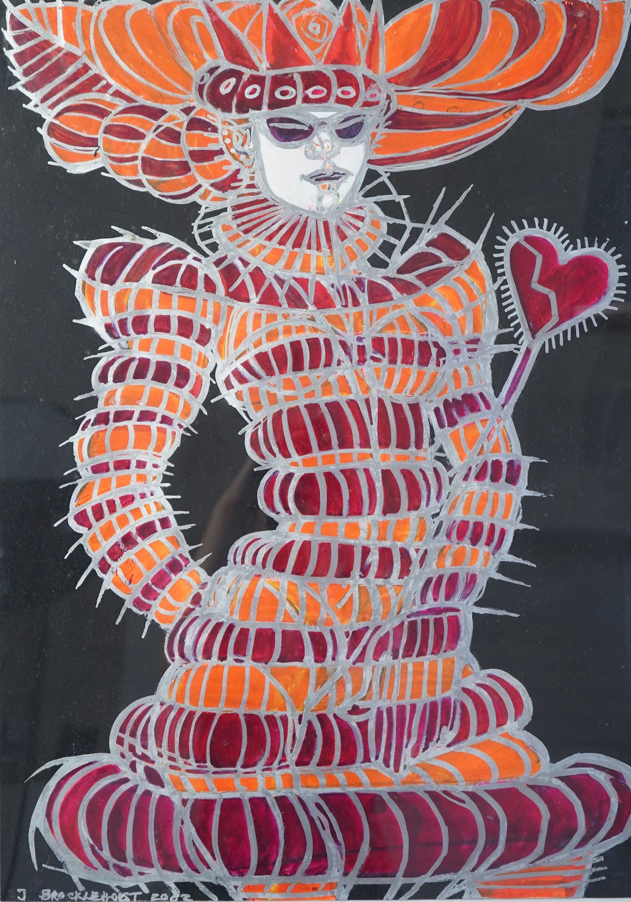 Jo Brocklehurst, 1935-2006, 'The Red Queen'